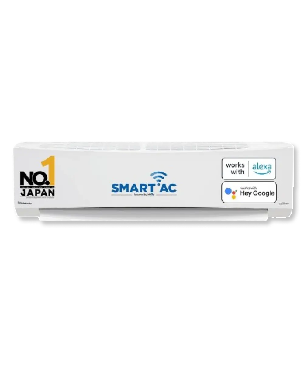 Panasonic 1.5 Ton 5 Star Wi-Fi Inverter Smart Split AC