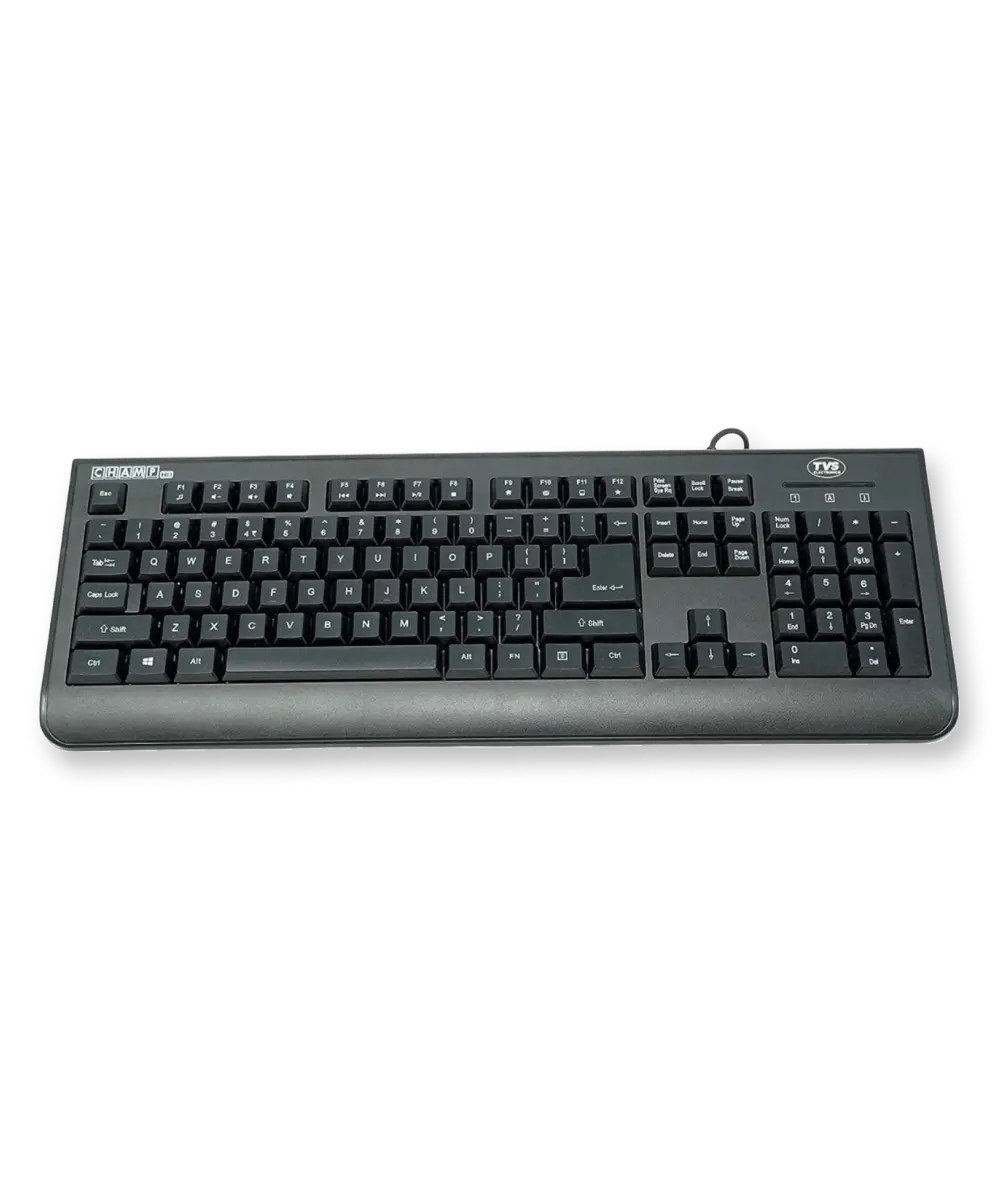 TVS ELECTRONICS Champ Heavy Duty Membrane Wired Keyboard