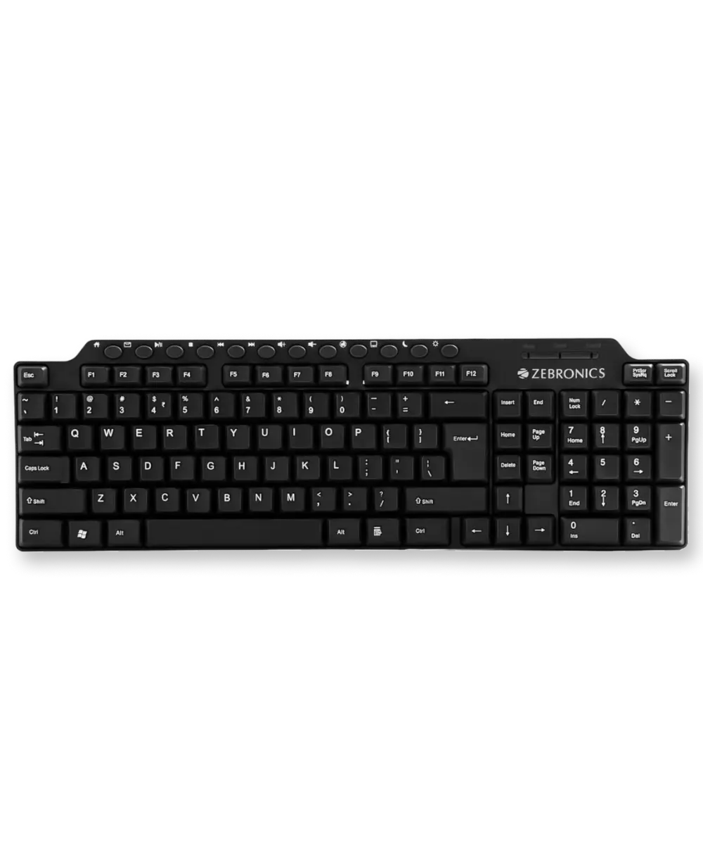 Zebronics ZEB-KM2100 Multimedia USB Keyboard