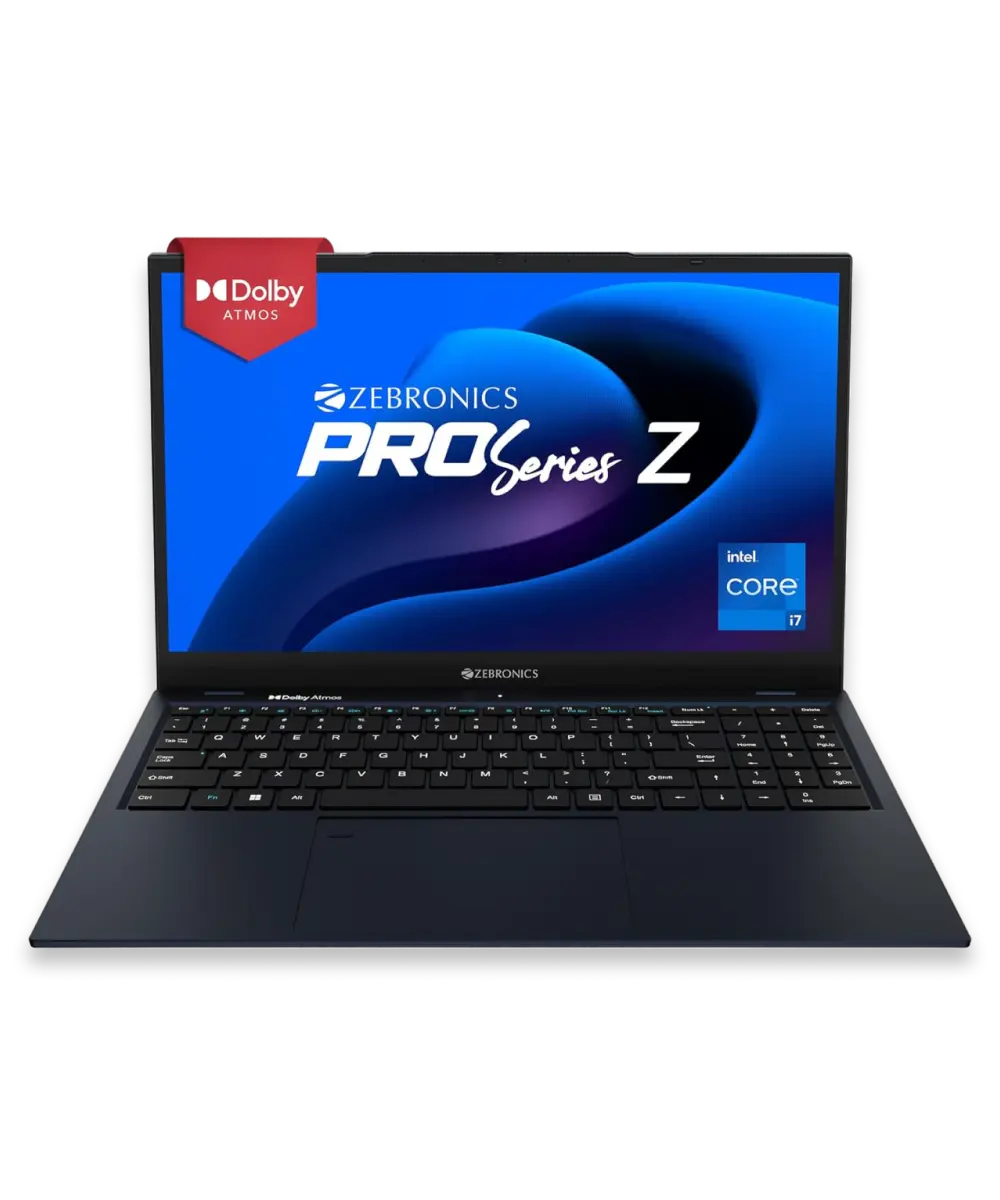 ZEBRONICS Pro Series Z NBC 5S, Intel Core i7-1255U 12th Gen (16GB DDR4 / 1TB SSD / Windows 11 Home)