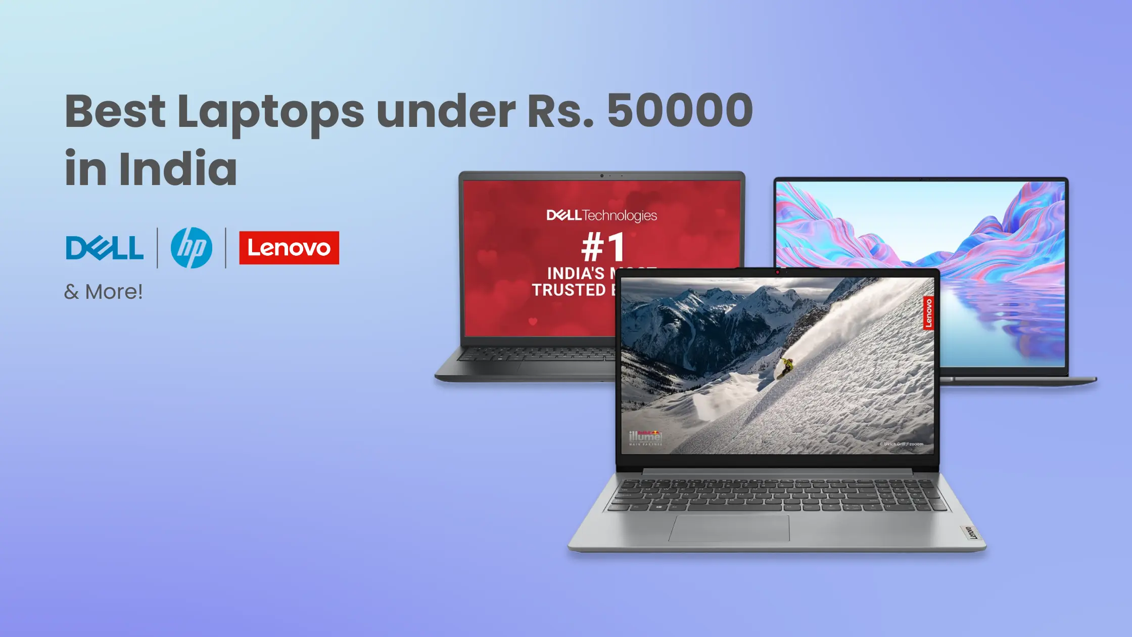 Best Laptops under Rs. 50000 in India