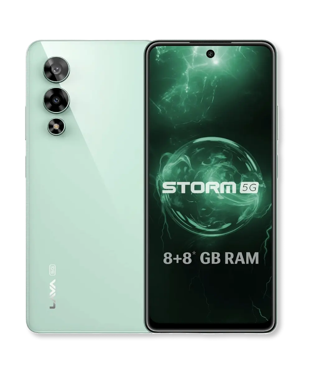 LAVA Storm 5G (8GB RAM + 128GB Storage)