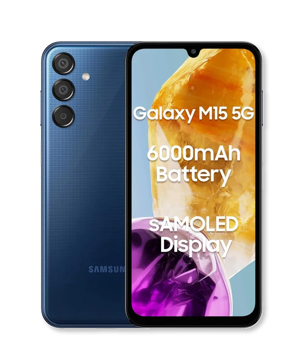 SAMSUNG Galaxy M15 5G (4GB RAM + 128GB Storage)