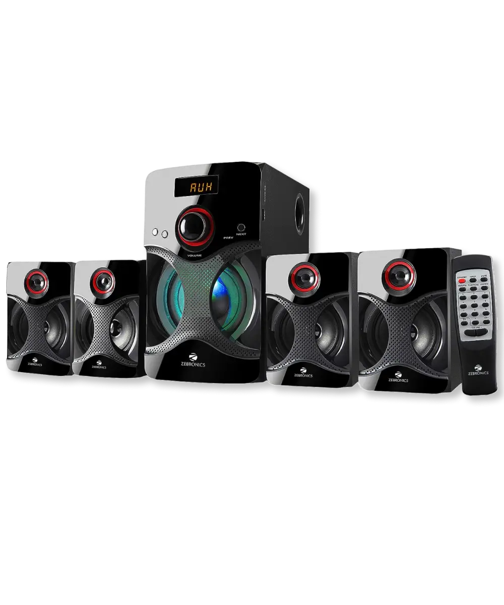 ZEBRONICS BT4440RUCF 4.1 Channel Multimedia Speakers