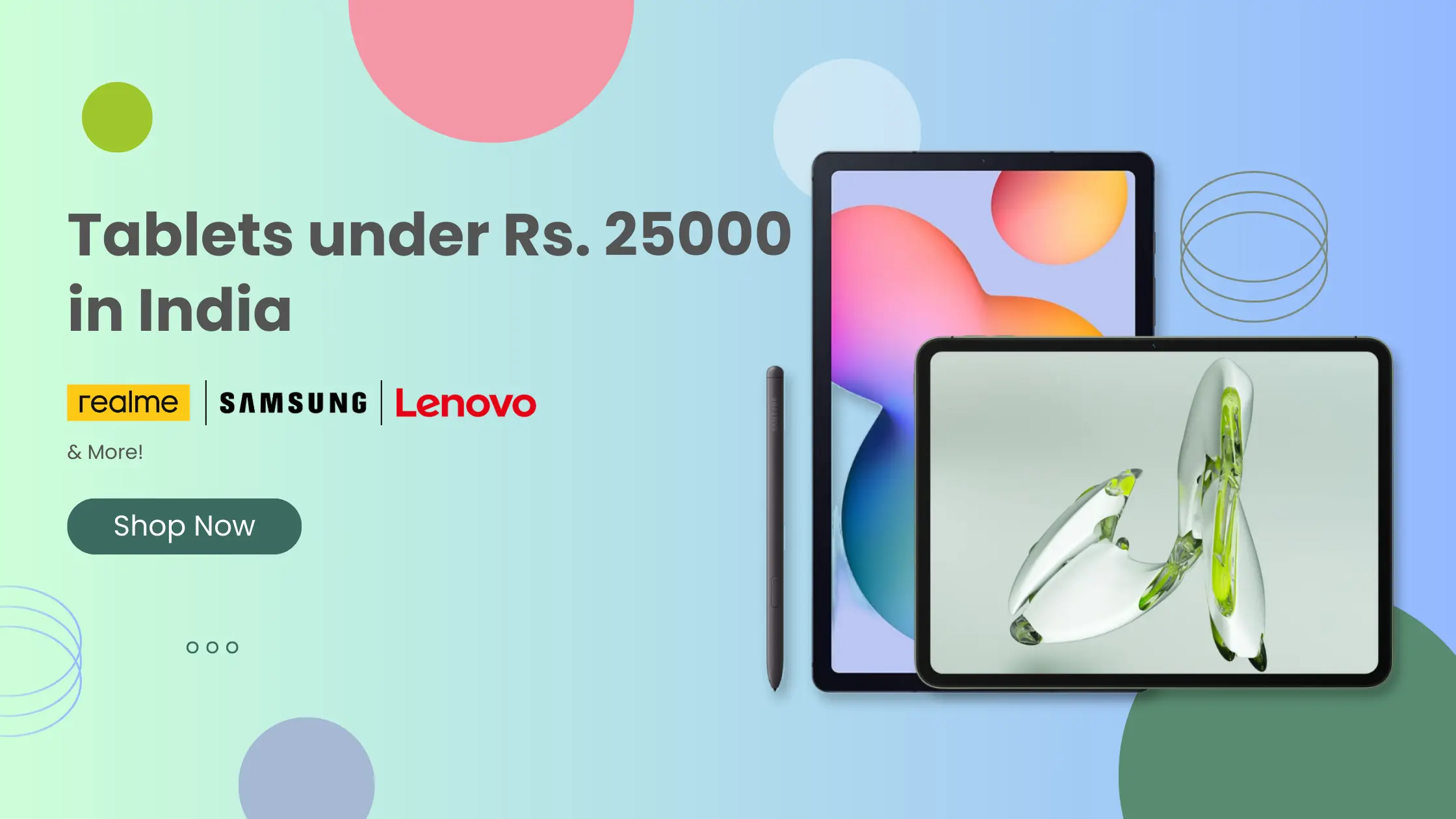 Best Tablets under Rs. 25000 in India | realme, SAMSUNG, Lenovo and more!